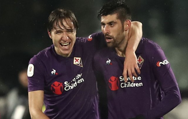 Fiorentina destroys Roma 7-1 in Coppa Italia