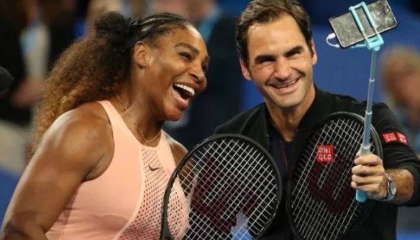 Federer wins in historic clash with Serena