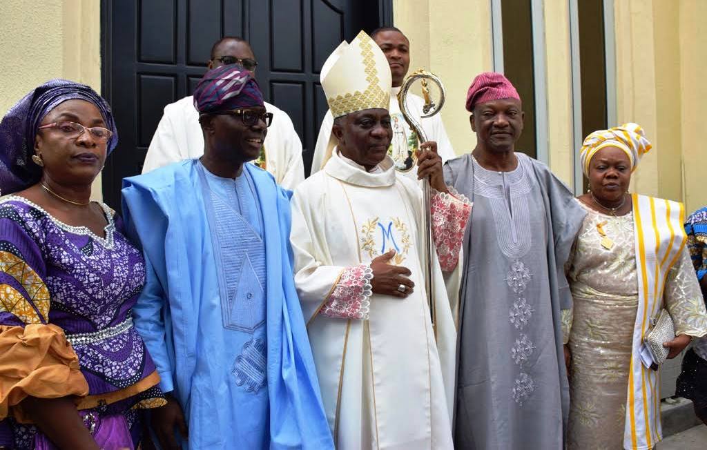 Guber candidates, Agbaje, Sanwo-Olu ring in 2019 in unity [Photos]