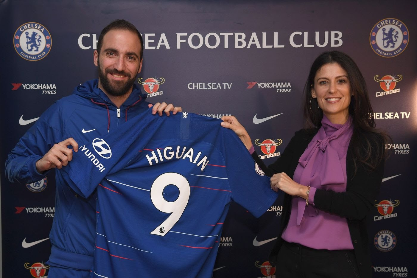 EPL: Higuain chooses cursed Chelsea jersey number