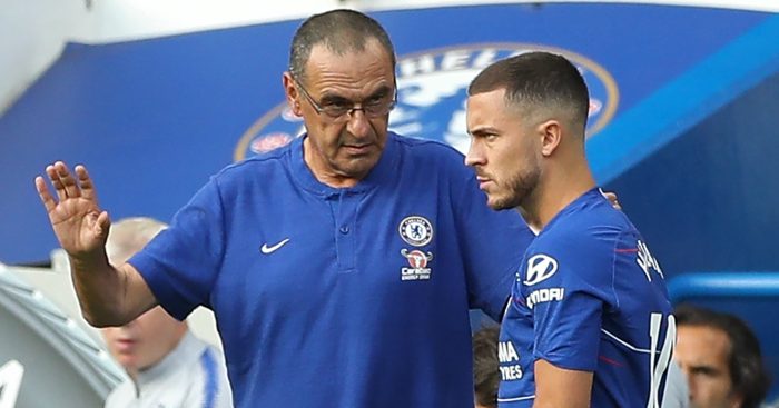 Europa: Tired Hazard may be rested, says Sarri
