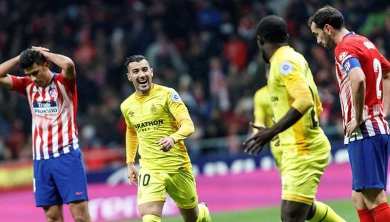 Girona knock Atletico out of Copa del Rey in six-goal thriller