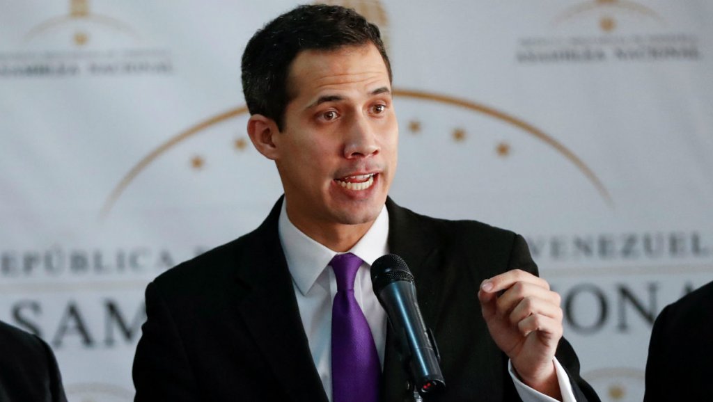 Venezuela’s Juan Guaido declares himself president