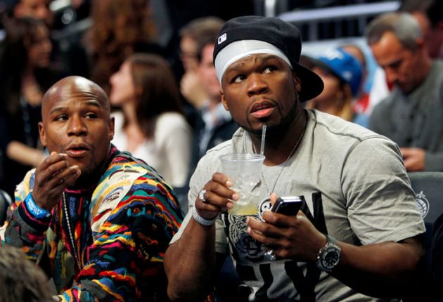 50 Cent interferes as Floyd Mayweather’s ex accuses him of $3m jewelry theft