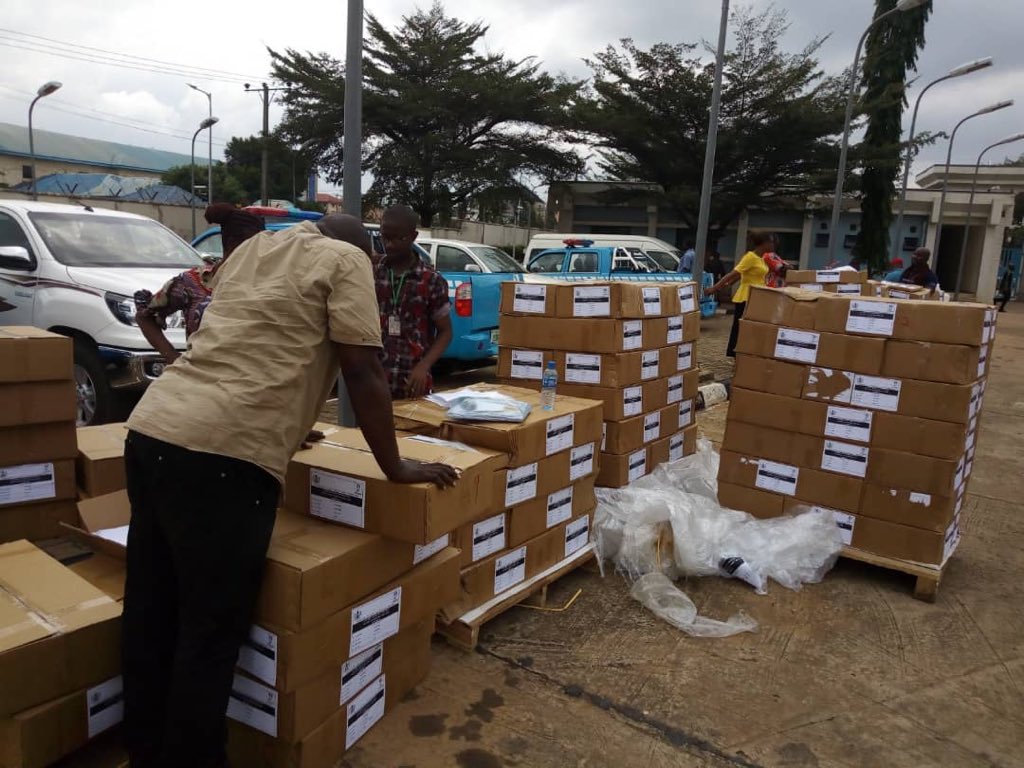 INEC begins distribution of sensitive materials for House of Assembly election in Edo