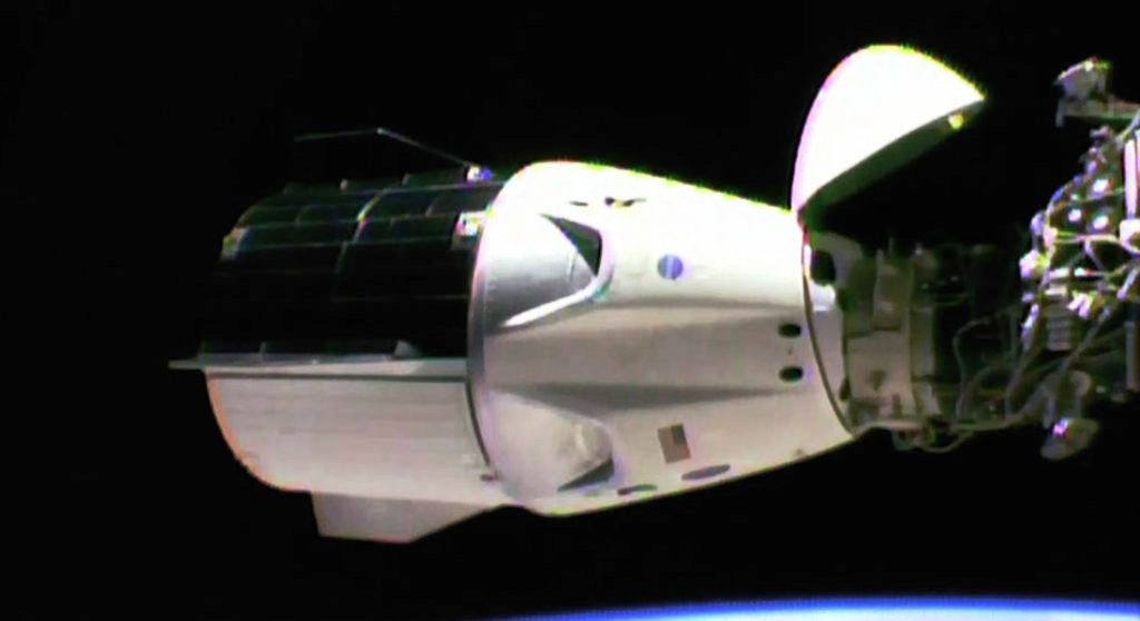Crew Dragon returns to Earth after spending days in space