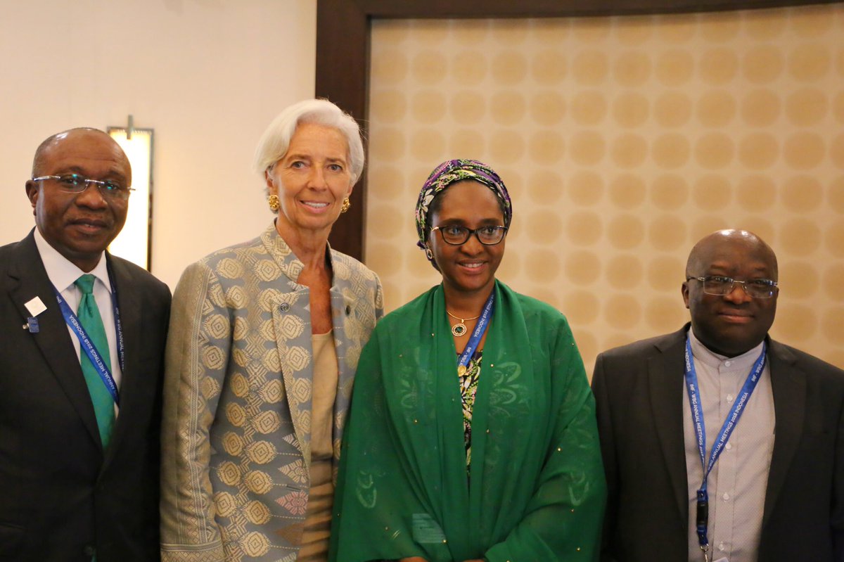 Ahmed, Emefiele join other world economic experts at IMF/World Bank meetings
