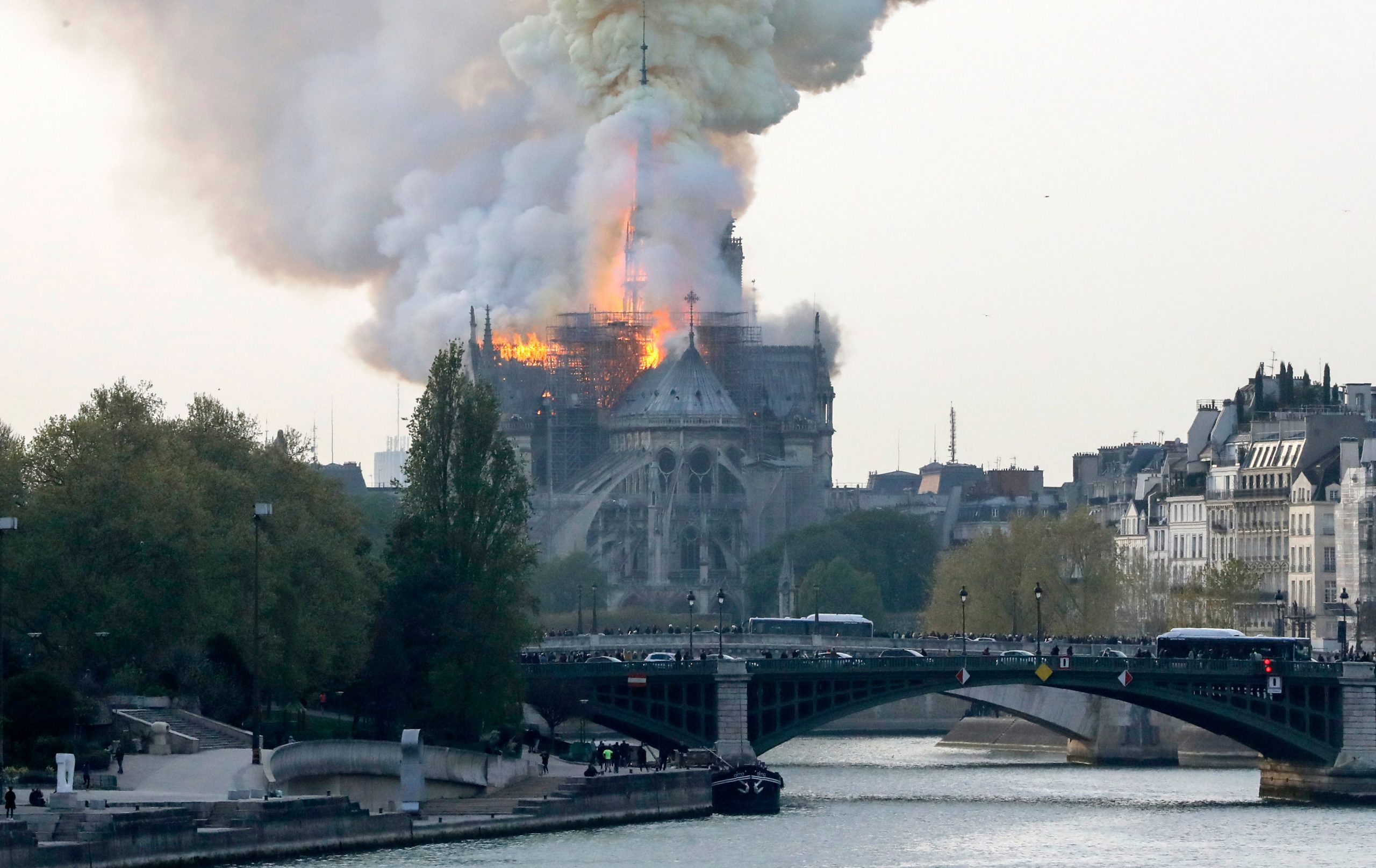 Buhari condoles with France, Christendom over Notre Dame fire