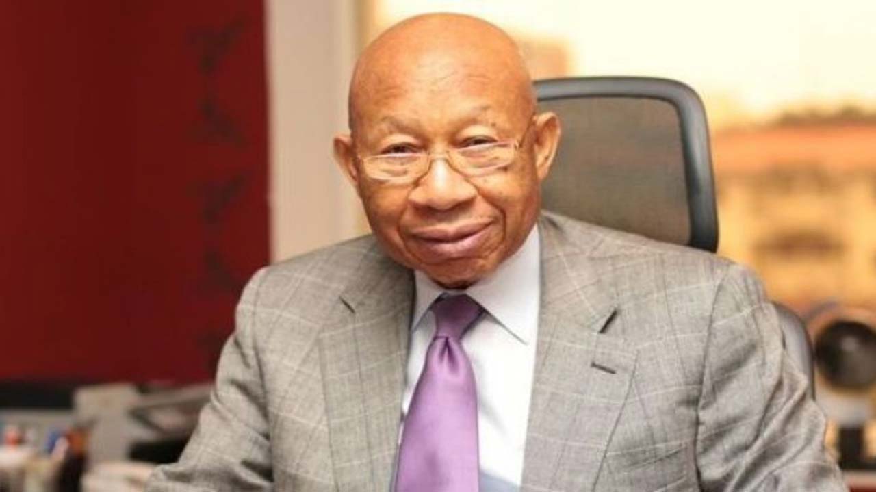 Buhari congratulates Diamond Bank founder, Pascal Dozie at 80