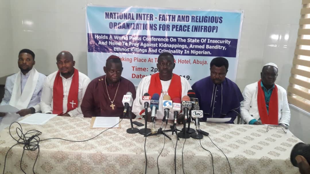 Inter-Faith group proffers solution to banditry , kidnappings others in Nigeria