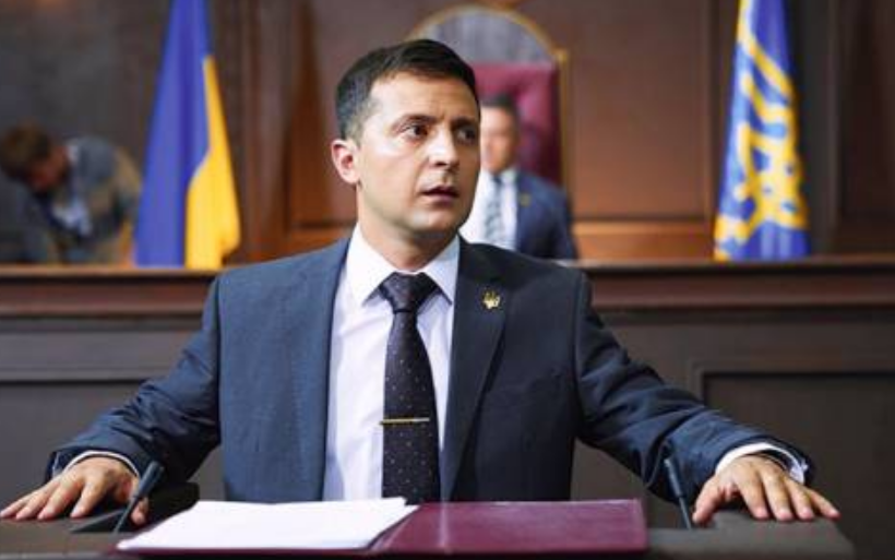 After acting President on TV, comedian Zelensky becomes Ukrainian President-Elect in real life