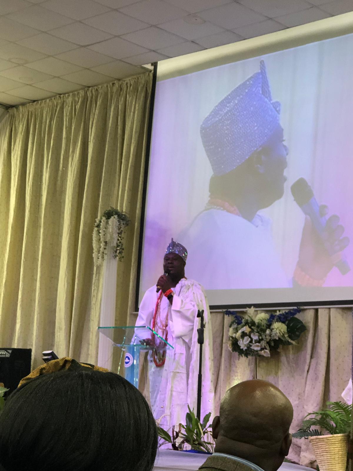 Ooni visits Ireland, worships at RCCG, Jesus Center Dublin [ +Photos]