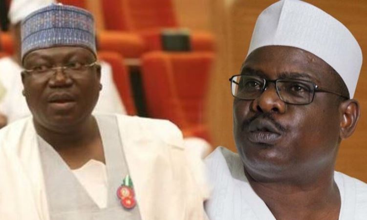 Ninth Senate: Ndume congratulates Lawan, promises to work with him