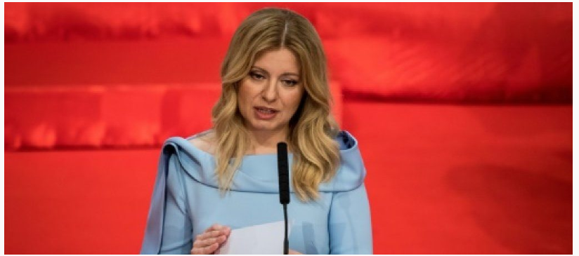 Slovakia swears in first woman president,  Zuzana Caputova