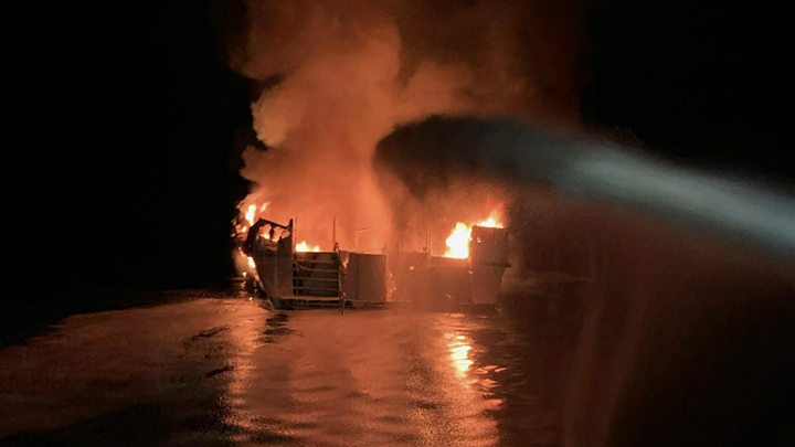 Rescuers recover 20 corpses from California boat disaster