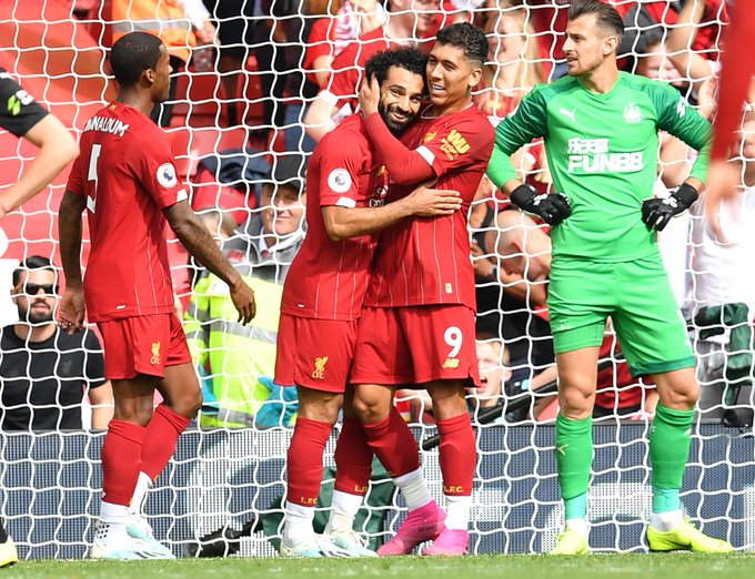 Liverpool recover to beat Newcastle United, maintain perfect EPL start