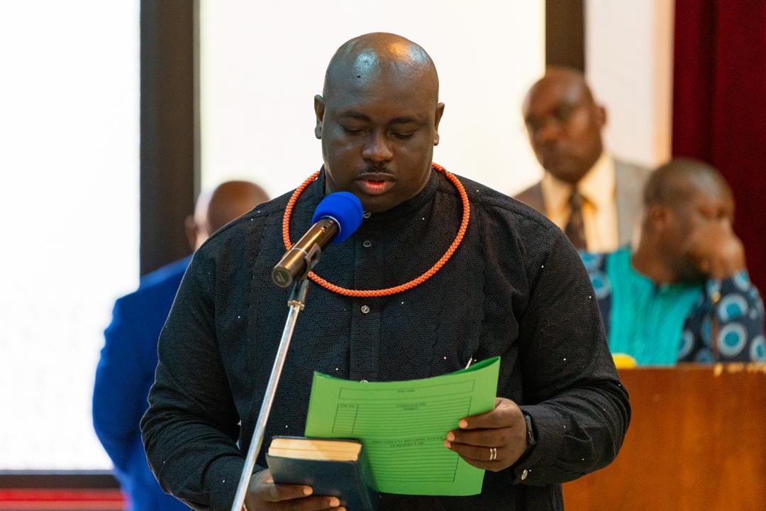 Okowa swears-in Emuoboh Gbagi as Special Adviser On Youth Development