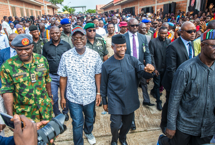 JUST IN: Osinbajo, Ortom meet over Benue, Ebonyi land crisis
