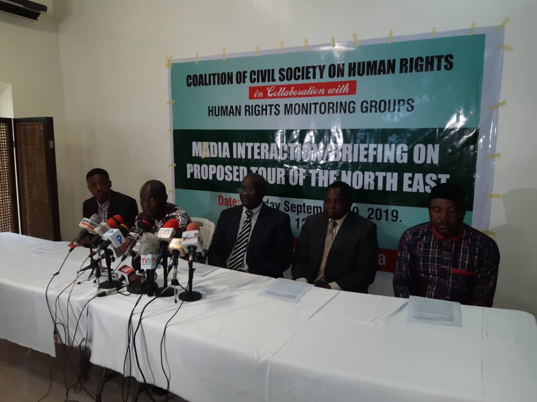Human rights coalition lauds military’s control of Nigerian territories