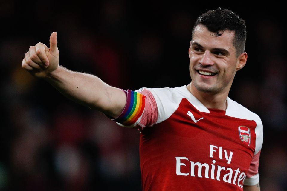 Granit Xhaka speaks out after Arteta transfer comments