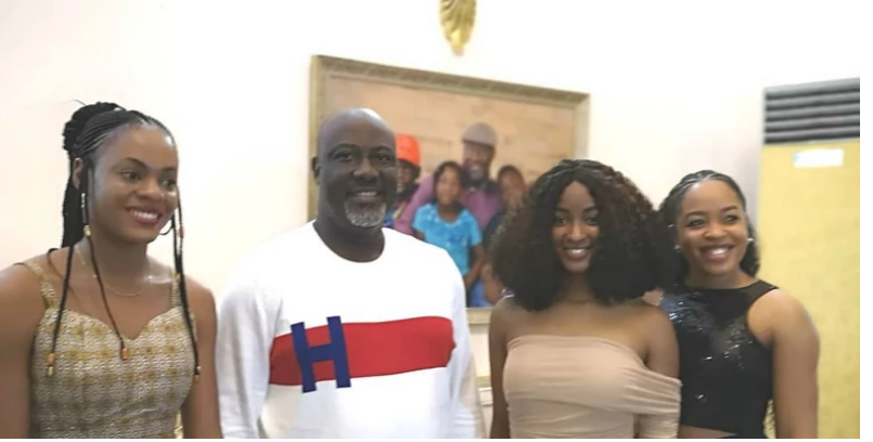 Evicted BBNaija housemates visit Dino Melaye