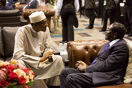 Buhari mourns ex-Zimbabwean president Robert Mugabe