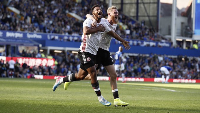 EPL: Sheffield United secure surprise win at Everton