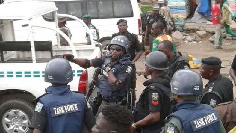 Lagos Task Force raids brothel in Mile 2, arrests 14