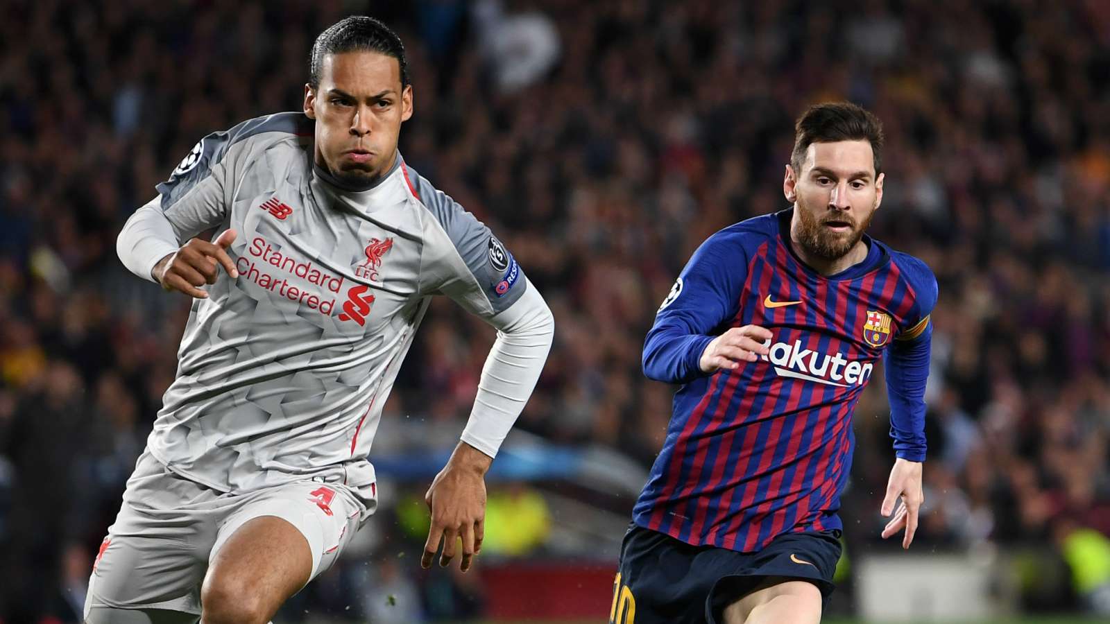 Don’t compare me to Messi – Van Dijk