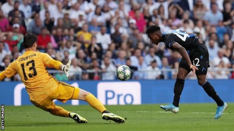 UCL: Real Madrid come from behind to draw Club Brugge