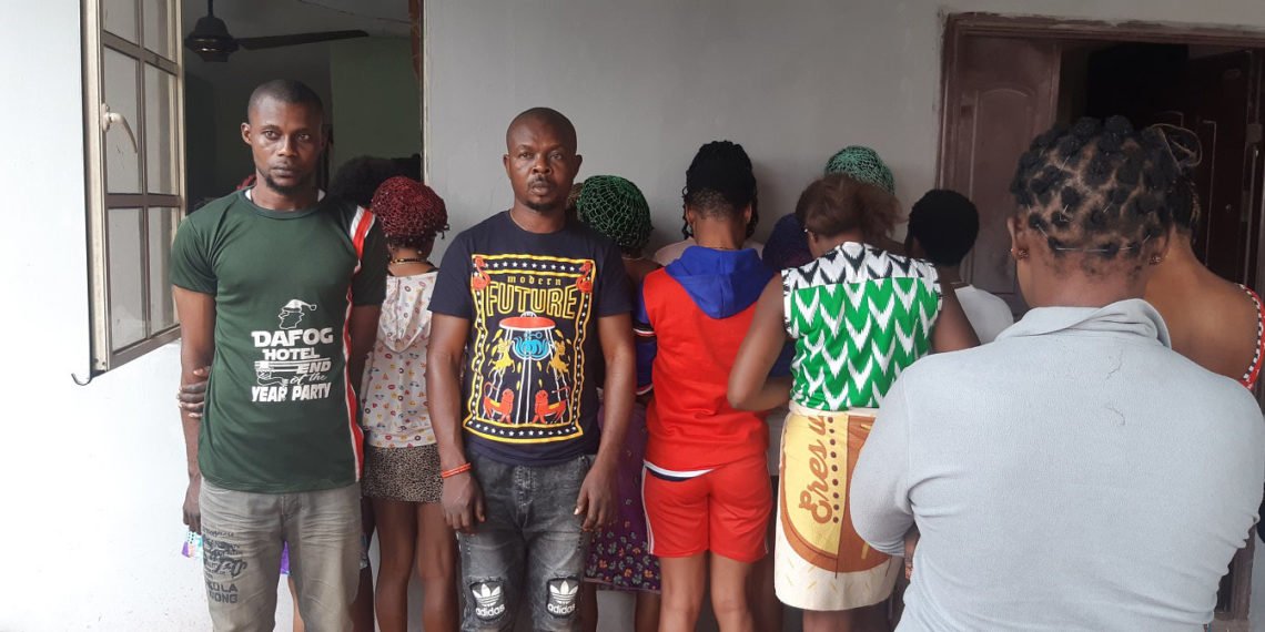 Photo: Police raid, arrest operators of teenage ‘baby factory’ in Ogun