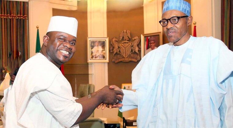 Few hours to APC convention, Buhari meets aggrieved Yahaya Bello in Aso Rock