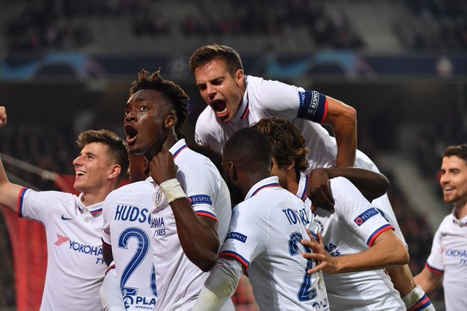 UCL: Late Willian strike earns Chelsea win at Lille