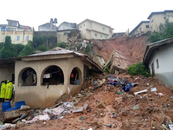 [Photos] Four killed in Magodo building collapse