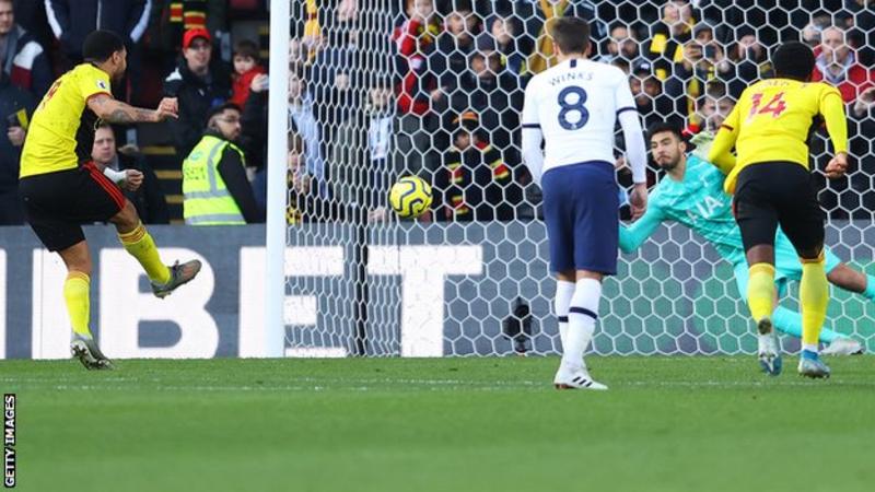 Tottenham play goalless draw at Watford