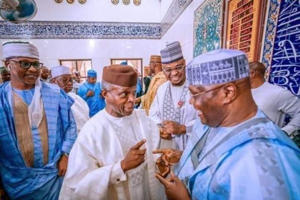 Photos of the Year: Osinbajo, Atiku, Tinubu others unite at Nuhu Ribadu’s son’s wedding