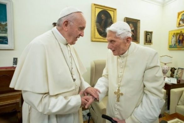 Pope to Pope: Don’t allow married men into priesthood