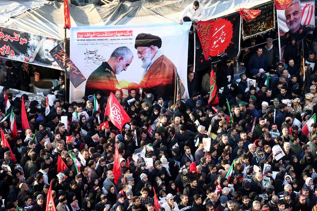 Fatal burial: 50 dead in burial of Soleimani