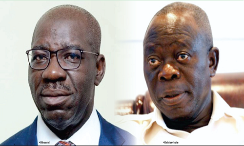 Obaseki to Oshiomhole: Visiting without official notification is impunity