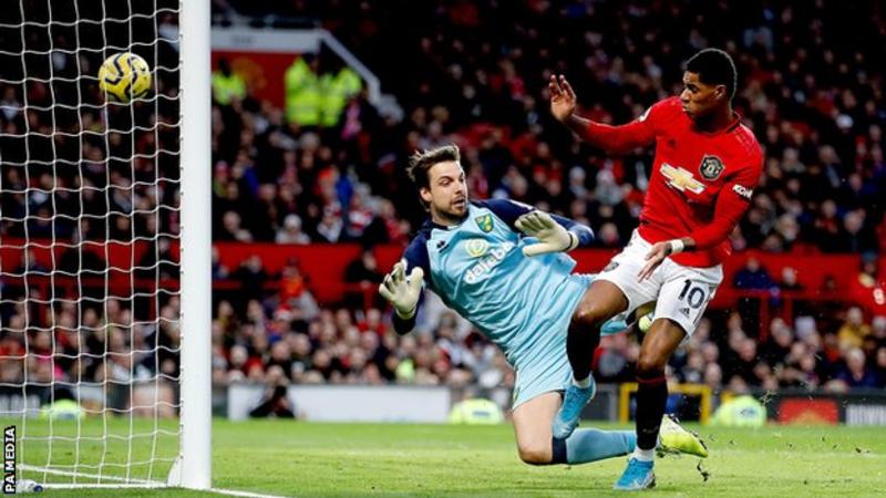 Rashford marks 200th appearance as Man Utd move fifth