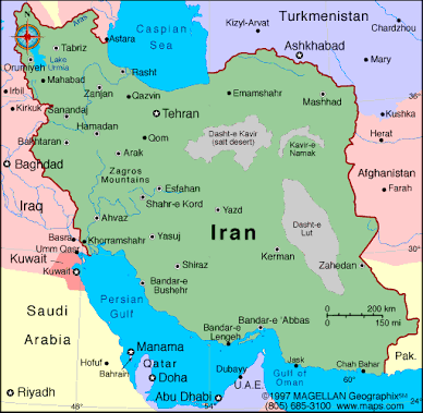 Fewer than a quarter of U.S. voters can find Iran on world map
