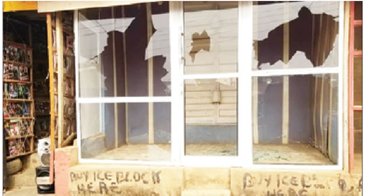 Thugs invade Lagos community, destroy 100 shops