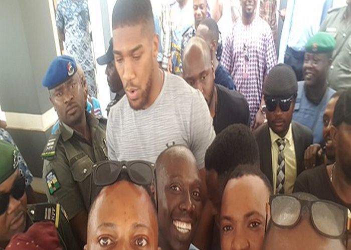 JUST IN: World Heavyweight Champion, Anthony Joshua visits hometown, Sagamu