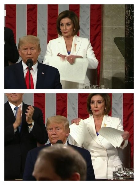 Impeachment saga: Drama as Speaker Pelosi rips Trumps State of the Union Speech