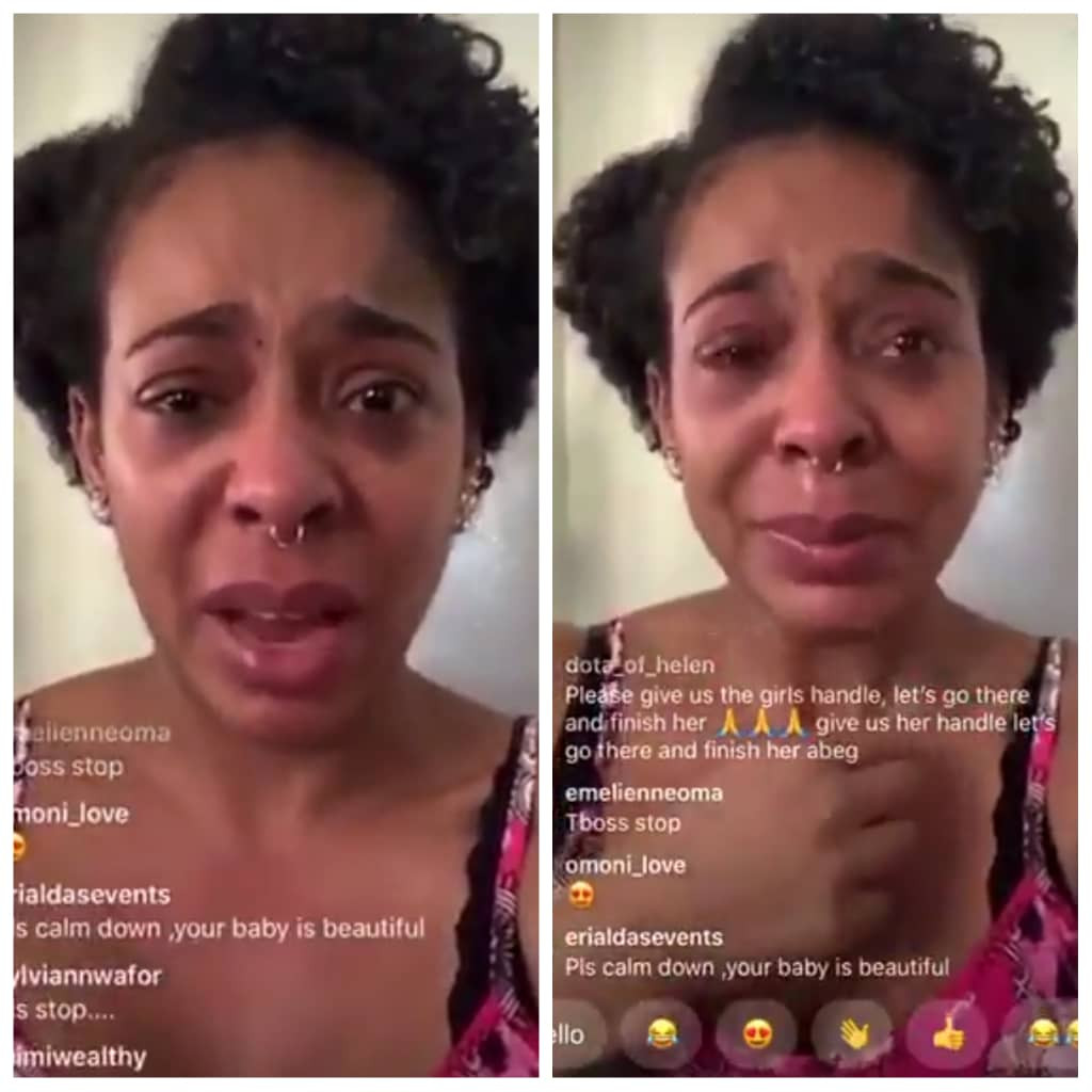 TBoss weeps, curses fan over calling her daughter ugly