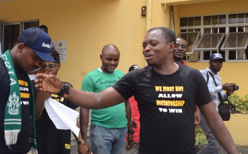 Photos: Agba Jalingo regains freedom six months after arrest