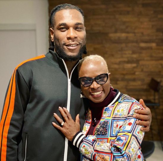 Angelique Kidjo, Burna Boy share adorable photo