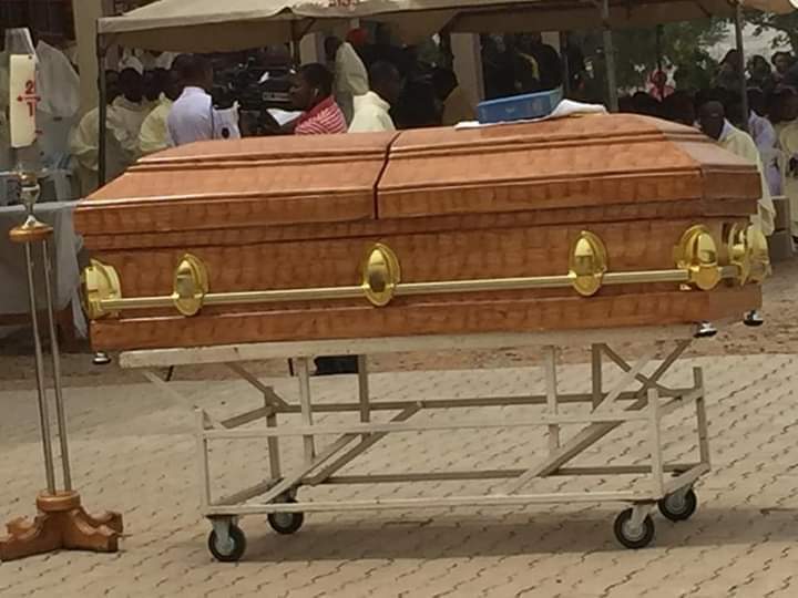 Weeping, wailing as Catholic Church buries Michael Nnadi; Bishop Kukah berates Buhari