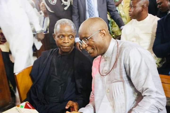 What Osinbajo, Lawan, Okowa said about Omo-Agege in Warri