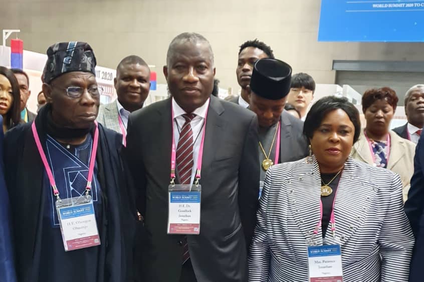 Obasanjo, Jonathan, Patience join world leaders on peace talks